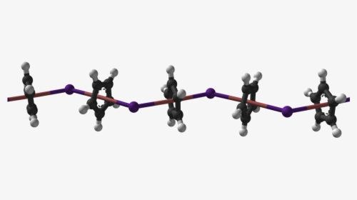 Cyclopentadienylcaesium Chain From Xtal 3d Balls - Play, HD Png Download, Free Download