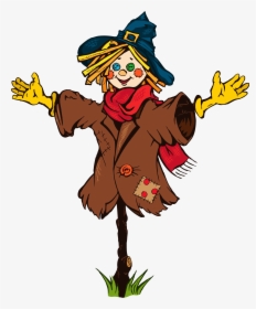 View Full Size - Scarecrow Clipart Transparent Background, HD Png Download, Free Download