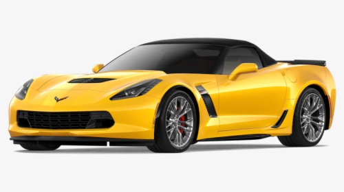 Yellow 2018 Chevy Corvette - Corvette Z06, HD Png Download, Free Download