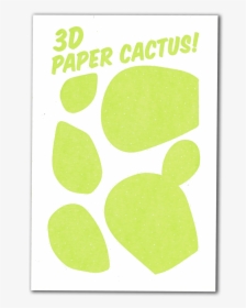 3d Prickly Pear Cactus - Printing, HD Png Download, Free Download