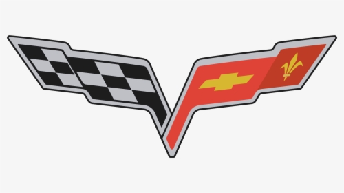 Corvette Badge Png - Logo Corvette, Transparent Png, Free Download