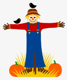 Cute Scarecrow Free Clipart, HD Png Download, Free Download