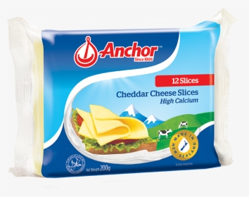 Anchor Cheddar Cheese Slice, HD Png Download, Free Download