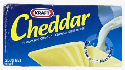 Kraft Cheddar Box Cheese 250g"  Title="kraft Cheddar - Processed Cheese, HD Png Download, Free Download