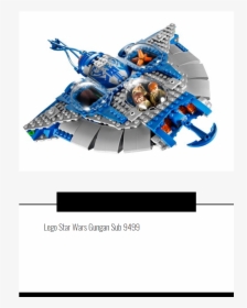 Transparent Star Wars Lego Png - Gungan Sub Lego 9499, Png Download, Free Download