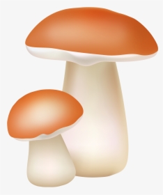 Two Mushrooms Png Cliaprt, Transparent Png, Free Download