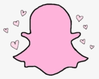 #explore #freetoedit #snapchat #pink #tumblr #filter - Pink Snapchat Logo, HD Png Download, Free Download