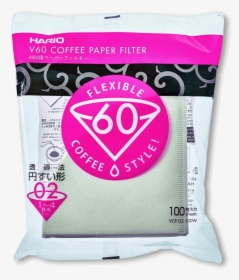 Heart Filter Png - Hario V60 Coffee Paper Filter 02, Transparent Png, Free Download