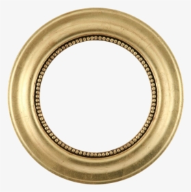 Picture Frame Mirror Gold Leaf Circle - 22 Carat Gold Chain For Mens, HD Png Download, Free Download