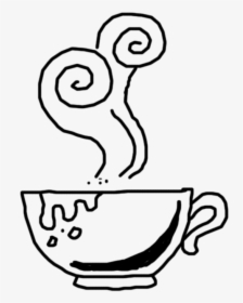 Tee, Coffee, Smoke, Doodle, Scrawl - Transparent Doodle Art Png, Png Download, Free Download