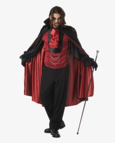 Adult Count Bloodthirst Costume - Vampire Halloween Idea, HD Png Download, Free Download