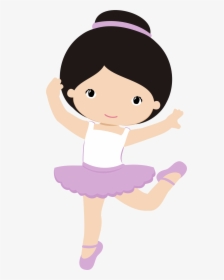 Imagens Bailarina Png , Png Download - Clipart Cute Ballerina, Transparent  Png - kindpng