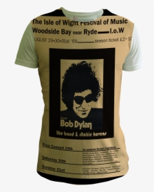 Dylan Vintage Men Sage - Bob Dylan The Isle Of Wight Festival, HD Png Download, Free Download