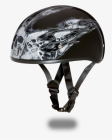 D - O - T - Approved 1/2 Shell Helmets - Skull Cap - Harley Helmet Half Sculls, HD Png Download, Free Download