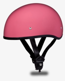 Daytona Womens Dull Flat Pink Dot Skull Cap Motorcycle - Open Face Womens Motorcycle Helmets, HD Png Download, Free Download