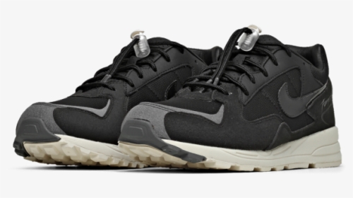 Nike Air Skylon Ii X Fear Of God Black/sail Fossil - Nike Basketball Shoes Low Cut 2019, HD Png Download, Free Download