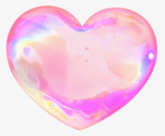Love Neonlight Luminous Neon Lighting Heart Bubbles - Transparent Background Neon Lights Transparent, HD Png Download, Free Download