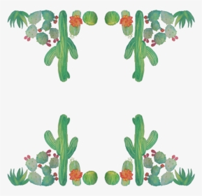 Transparent Succulent Clipart - Cactus Clipart Watercolor Cactus Design Png, Png Download, Free Download