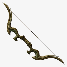 Skyrim Glass Bow, HD Png Download, Free Download