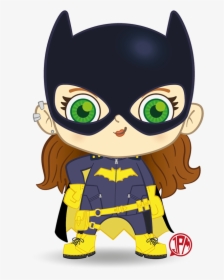 Batgirl Chibi Png, Transparent Png, Free Download