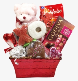 Valentines Gift Basket Png, Transparent Png, Free Download