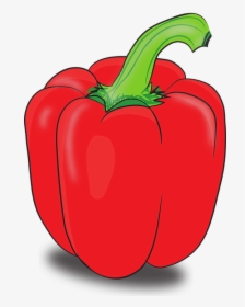Paprika, Red Pepper, A Vegetable, Vegetables, Cooking - Red Bell Pepper, HD Png Download, Free Download