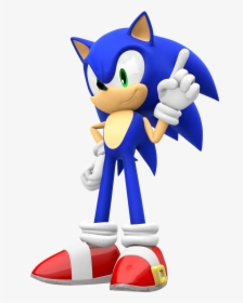 Sonic The Hedgehog Sonic Forces Sonic 3d Doctor Eggman - Sonic The Hedgehog Finger Wag, HD Png Download, Free Download