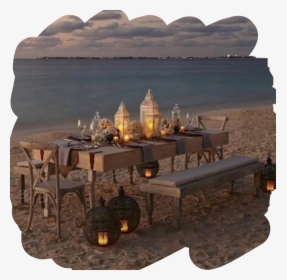 #beach #dinner #tea #supper #night #table #food #party - Grand Cayman Marriott Beach Resort, HD Png Download, Free Download