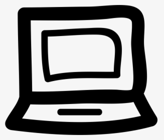 Computer Doodle Outline - Computer Icon Doodle, HD Png Download, Free Download