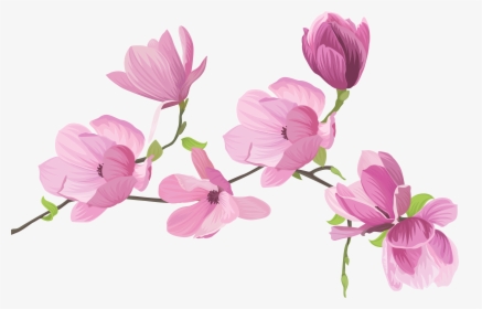 Transparent Spring Flower Clipart - Transparent Background Spring Flowers Png, Png Download, Free Download