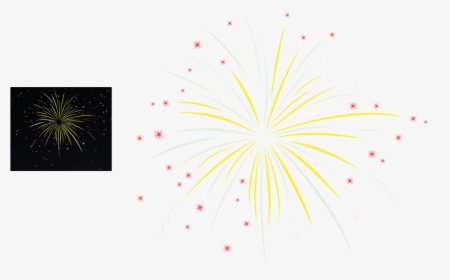 New Year Fireworks Png - Fireworks, Transparent Png, Free Download