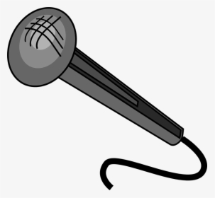 Old, Computer, Black, Phone, Music, Icon, Outline, - Microphone Clip Art, HD Png Download, Free Download