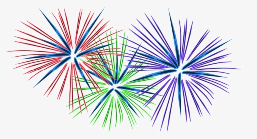 Fireworks Png Free Background - Transparent Background Animated Fireworks, Png Download, Free Download