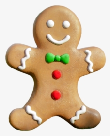 Biscuits Gingerbread Lebkuchen Information Clip Art - Gingerbread Man Transparent Background, HD Png Download, Free Download