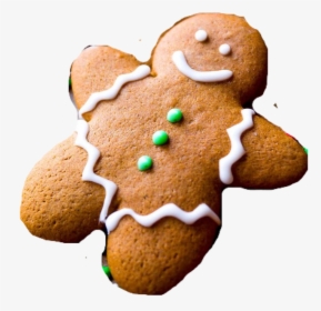 Food Png, Winter Christmas, Gingerbread Cookies - Recipe For Gingerbread Men, Transparent Png, Free Download