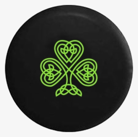 Green Celtic Knot Shamrock Irish Heritage - Shamrock, HD Png Download, Free Download