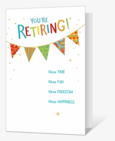 Happy Retirement Printable - Happy Retirement Printable Retirement Cards, HD Png Download, Free Download