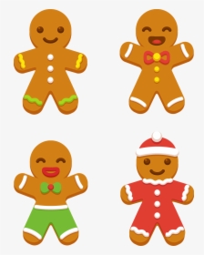 Drawing Cute Gingerbread Man - Cute Gingerbread Man's, HD Png Download, Free Download