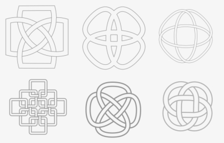 Drawing Knots Basic - Simple Celtic Circle Knot, HD Png Download, Free Download