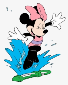 Minnie Mouse Beach Clipart - Minnie Mouse Beach, HD Png Download, Free Download