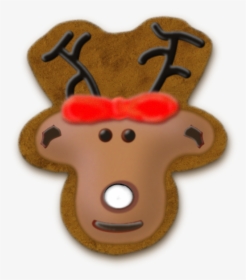 Plain-reindeer - Gingerbread, HD Png Download, Free Download