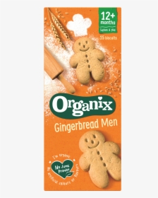 Gingerbread Men Biscuits - Organix Mini Gingerbread Men, HD Png Download, Free Download