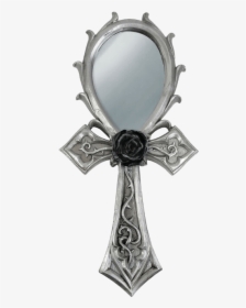 Gothic Ankh Hand Mirror - Old Hand Mirror Gothic, HD Png Download, Free Download