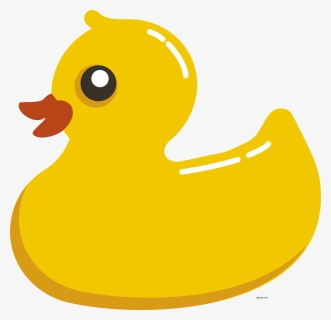 Cute Duck Face Clipart - Rubber Duck Clipart Png, Transparent Png, Free Download