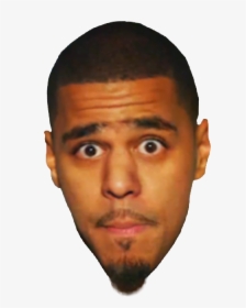 J Cole Rapper Hip - J Cole Face Png, Transparent Png, Free Download