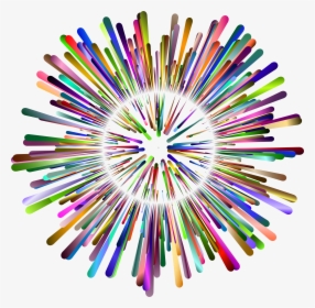 Rainbow Explosion Png - Colorful Explosion No Background, Transparent Png, Free Download