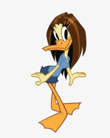 Looney Tunes Daffy Duck Face - Looney Tunes Tina, HD Png Download, Free Download
