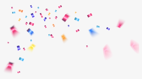 Colored Confetti Png Download - Confetti Bg, Transparent Png, Free Download
