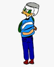 Duck Duck Cartoon Character Duck Face Free Picture - ตัว การ์ตูน เท่ ๆ Png, Transparent Png, Free Download