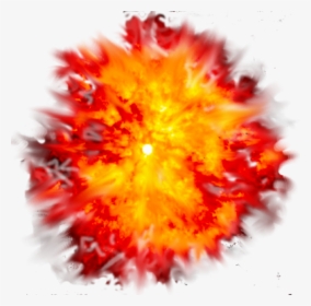 Red Explosion Png - Transparent Background Explosion Png, Png Download, Free Download